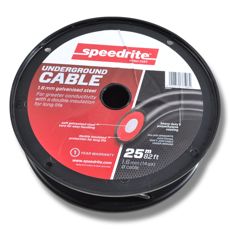 Matingskabel 2,5 mm dobbelisolert i 25 m lengde, perfekt for jordbruk og kontakt.