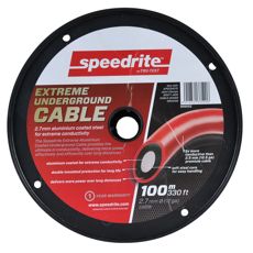 Holdbar 2,7 mm matingskabel 100 m, ideell for elektriske gjerder og festemidler.