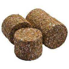 Runde høyballer i 1:32 skala, perfekt for gjenskaping av landbruksmiljø.