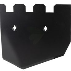 Venstre skjæreplate 6x264x277mm, viktig for balanse i maskinen.