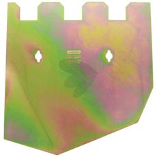 Høyre skjæreplate 6x257x264mm, optimalt for profesjonell skjæring.