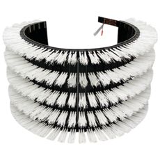 Effektiv børste for rengjøring av landbruks- og anleggsmaskiner.