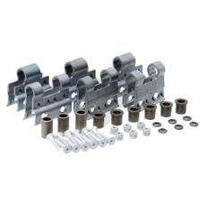 Låsesett for 3 remmer, deling 35 mm, gir økt stabilitet og sikkerhet.