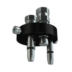 Mobil Multifaster halv hurtigkobling 2x3/8 BSP, perfekt for mobile applikasjoner.