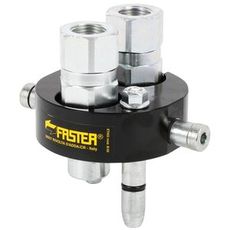 Mobil hurtigkobling med 2x1/2 BSP designet for trykk opp til 250 Bar.