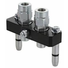 Mobil hurtigkobling 2x3/8" BSP for 40L tanker med 250 Bar trykk.