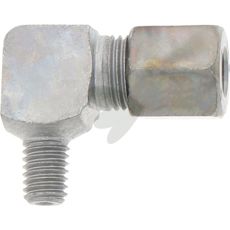 Vinklet skrukopling hann 9,5X21X17