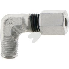Vinklet skruekobling hann 11X21X17