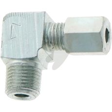 Vinklet skrukobling hann 11X21X17