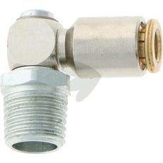 Svingledd med pluggtilkobling, messing 9 mm