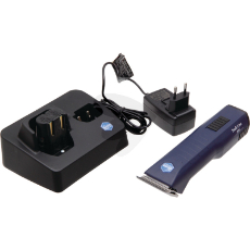 Klippemaskin for små dyr med to batterier, ideell for presisjon og komfort.