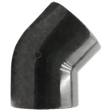 Vinkel 45 grader, 10 mm, brukbar for å endre retning i rørledninger.