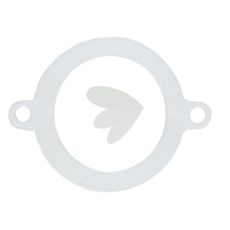 Kvalitativ transparent flat tetning, designet for krageforing.