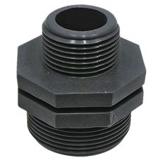 Reduserende dobbelt nippel for effektive koblinger.