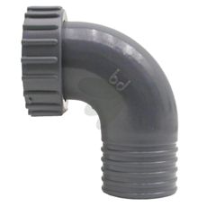 Bue 90°, perfekt for å skape rettvinklet forbindelse i rørsystem.