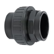 Effektiv PVC-U skrukopling med limhylse, perfekt for flere bruksområder.