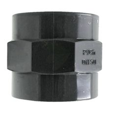 Dobbel innvendig gjenget PVC-U hylse, utmerket for holdbare koblinger.