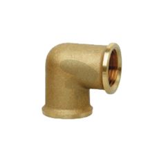 Vinkel med 2 innvendige gjenger for effektiv rørinstallasjon og tilpasning.