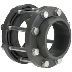 Monteringssett for avstengningsklaff i PVC-U, alt du trenger for smidig installasjon.