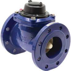 Woltman vannmåler Qmax 300 m³/h, utstyrt for store strømninger.