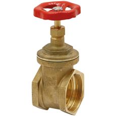 Kraftig messingluke 2" for store industrier og maskiner.