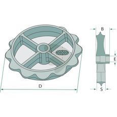 Cambridgering 441750, optimal for å sikre maskinens ytelse.