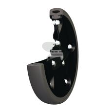 Hjul komplett 400x65mm med 16x44mm aksel, kraftig og holdbar.