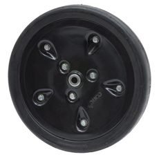 380x65mm komplett hjul, konstruert for pålitelig drift i røft terreng.