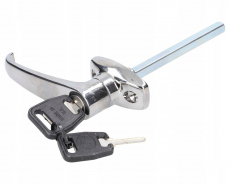 Ytre dørhåndtak låsbart, høy kvalitet for kjøretøyets sikkerhet.