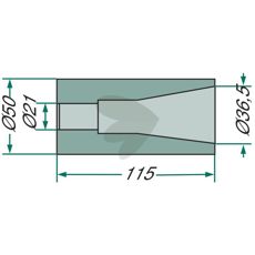 Sveisebøssing M20 for pinner, ideell for stabile og holdbare fester.