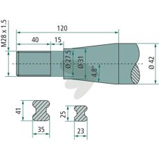 Trubbig ballespydd - robust og effektivt verktøy for landbruksarbeid.