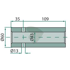 Sveisebøsning av høy kvalitet, ideell for reparasjoner og konstruksjoner.