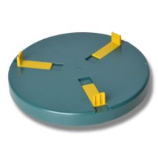 Kompakt varmeplate på 250 mm, 12V/18W, for varme og komfort i ulike miljøer.