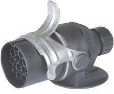 15-polet tilhengerkontakt for sikker elektrisk tilkobling.