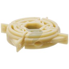 Overgangssegment for vridd rotor, ideell for rotorlager.