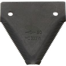 Grovtannet slåttekniv, ideell for grovegress og tøffe forhold.