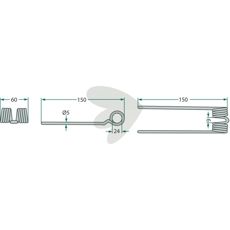 Kvalitative fjærpinner 02-049217 for pålitelig ytelse.
