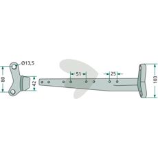Knivhode 06503531, pålitelig valg for landbruksvirksomhet.