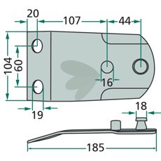 Knivfeste 140309, 122113, designet for maksimal ytelse.