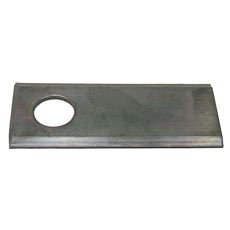 Slåttekniv 103x48 mm med 19 mm hull, ideell for profesjonell bruk.