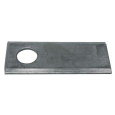 Slåttekniv 96x40 mm med hull 19,5 mm, gjennomtenkt design for klipping.