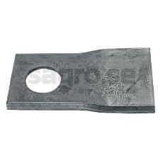 Slåttekniv venstre 92,5x48 mm med hull 20,5x24 mm, ideell for effektiv klipping.