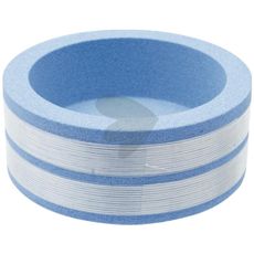 Kraftig slipestein som gir en jevn overflate ved sliping.