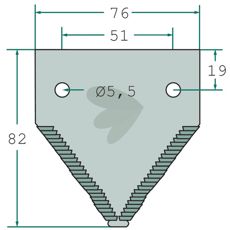 Tannet knivblad 25-Pack, perfekt for kontinuerlig bruk og utskifting.