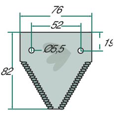 Kniv 365110 og 80365110, perfekt for effektive innhøstinger og fôrhåndtering.
