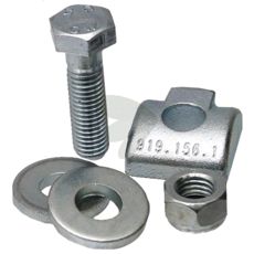 Komplett pinnefestet for Claas-maskiner, ideelt for effektivt arbeid.