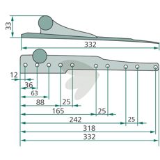 Knivhode 4501313, TM31, effektiv kniveløsning for ulike maskiner.