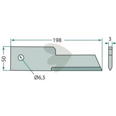 Motkniv glatt i 25-pakning, for konstant tilgang og god ytelse.