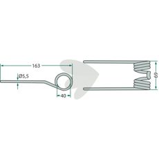 Forsinket pick-up pinne, holdbar og effektiv for diverse avlinger.