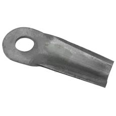 Buet slåttkniv 112x50 mm med to hulldimensjoner for økt skjærepresisjon.